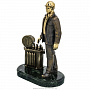 Бронзовая статуэтка "Электромонтажник", фотография 2. Интернет-магазин ЛАВКА ПОДАРКОВ