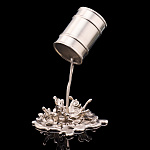 Металлическая статуэтка "Баррель"