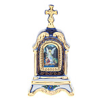 0062296 Гжель КИОТ"АНГЕЛ ХРАНИТЕЛЬ с детьми"настольный к10