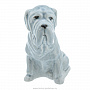 Фарфоровая статуэтка "Собака Неаполитанский мастиф", фотография 2. Интернет-магазин ЛАВКА ПОДАРКОВ