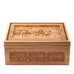 0053588/RTR-78.L  РУССКОЕ ЛОТО "БОГАТЫРИ" (шкатулка из мореного ясеня) 