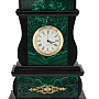 Часы каминные из малахита "Тигры", фотография 3. Интернет-магазин ЛАВКА ПОДАРКОВ