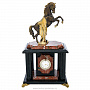 Часы из натурального камня "Конь", фотография 1. Интернет-магазин ЛАВКА ПОДАРКОВ
