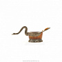 Янтарная солонка "Лебедь", фотография 2. Интернет-магазин ЛАВКА ПОДАРКОВ