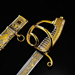 0049463 Златоуст Сабля "Офицерская" ц/м  DLM - 0901