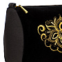 Косметичка "Игра". Черная с вышивкой, фотография 3. Интернет-магазин ЛАВКА ПОДАРКОВ