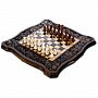 Шахматы-шашки-нарды 3 в 1 "Изобилие" 40х40 см, фотография 1. Интернет-магазин ЛАВКА ПОДАРКОВ