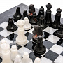 Шахматы с доской и фигурами из натурального камня. Оникс, фотография 3. Интернет-магазин ЛАВКА ПОДАРКОВ