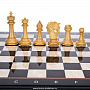 Подарочные шахматы с фигурами ручной работы "Аристократ" 48х48 см, фотография 3. Интернет-магазин ЛАВКА ПОДАРКОВ