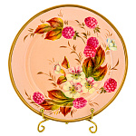 Поднос с авторской росписью 17х17 см