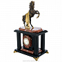 Часы из натурального камня "Конь", фотография 2. Интернет-магазин ЛАВКА ПОДАРКОВ
