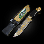 Нож сувенирный "Волки". Златоуст