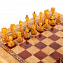  Шахматы деревянные из карельской березы (фигуры из янтаря) , фотография 4. Интернет-магазин ЛАВКА ПОДАРКОВ