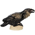 0068438 Скульптура "Ворона" керамика