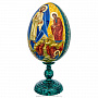 Яйцо пасхальное на подставке "Спас в силе", фотография 3. Интернет-магазин ЛАВКА ПОДАРКОВ