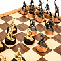 Шахматы деревянные "Хоккей" 37х37 см, фотография 3. Интернет-магазин ЛАВКА ПОДАРКОВ
