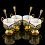 Чайный сервиз на 4 персоны "Ландыш". Златоуст, фотография 8. Интернет-магазин ЛАВКА ПОДАРКОВ