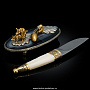 Нож сувенирный "Кабан". Златоуст, фотография 1. Интернет-магазин ЛАВКА ПОДАРКОВ