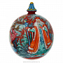 Набор новогодних шаров с художественной росписью, фотография 4. Интернет-магазин ЛАВКА ПОДАРКОВ