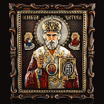 0060527 Икона "Николай Чудотворец" артикул 1.32.25.1