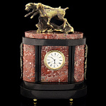 0048297/7733/креноид Златоуст Часы "Гончие"креноид, бронза, 170*100*265мм 6000гр