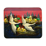 Шкатулка с художественной росписью "Русский север"