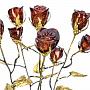 Янтарная композиция "Букет роз в вазе", фотография 6. Интернет-магазин ЛАВКА ПОДАРКОВ