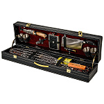 7354/АА  ШАШЛЫЧНЫЙ НАБОР  в кожаном футляре