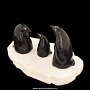 Скульптура "Семья пингвинов" (Рог лося), фотография 2. Интернет-магазин ЛАВКА ПОДАРКОВ