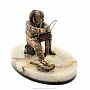 Бронзовая статуэтка "Рыбак", фотография 2. Интернет-магазин ЛАВКА ПОДАРКОВ