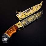 0039033/Ф Златоуст Оружие сувенирное НОЖ "МЕДВЕДЬ"