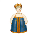  Кукла-колокольчик "Центр России" Авт.Зуева Г.А. (Англ.фарфор)