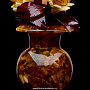 Янтарный букет "Розы с бутонами в вазе", фотография 3. Интернет-магазин ЛАВКА ПОДАРКОВ