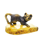 0045864/837 Сувенир Кошечка Охотница Сувенир (белый)