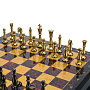 Шахматы с металлическими фигурами 45х45 см, фотография 8. Интернет-магазин ЛАВКА ПОДАРКОВ