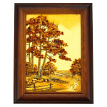 0063725/20*26см  Картина (янтарная крошка)  "ПЕЙЗАЖ" № 25
