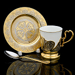  Златоуст КОФЕЙНЫЙ НАБОР "ЭГОИСТ" большой 1 перс