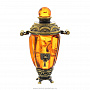 Сувенирный самовар с янтарем "Боярский" (коньячный), фотография 3. Интернет-магазин ЛАВКА ПОДАРКОВ