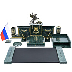 17219-ЛОТОК  Лоток (зел.мрамор) к ПН "Г.Победоносец"