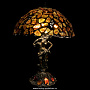 Комплект из двух настольных ламп из янтаря и бронзы, фотография 8. Интернет-магазин ЛАВКА ПОДАРКОВ