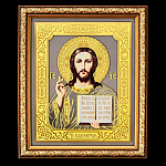 0062183 ИКОНА "ВСЕДЕРЖИТЕЛЬ" (золочение) настольно-настенная, в П/У35105