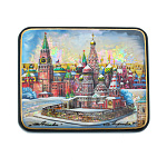 Шкатулка с художественной росписью "Москва"