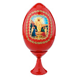 Пасхальное яйцо на подставке "Воскресение Христово"