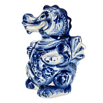 0072537  ГЖЕЛЬ КОПИЛКА "ДРАКОН"  в коб фарфор