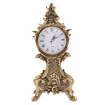 0073383/101269 Изделие декоративное С ЧАСАМИ КЛАССИК  h=32  Цв.Бронза с позолотой