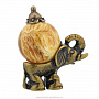Статуэтка с янтарем "Слоник", фотография 3. Интернет-магазин ЛАВКА ПОДАРКОВ