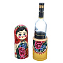 201793 Матрешка-ШТОФ "Семеновская" Девушка,красн, 0,5л, фотография 2. Интернет-магазин ЛАВКА ПОДАРКОВ