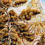 Картина янтарная "Водопад" 60 х 80 см, фотография 3. Интернет-магазин ЛАВКА ПОДАРКОВ