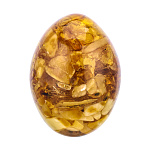 0068972-НП  Изделия из янтаря ЯЙЦО ПАСХАЛЬНОЕ 5,5*7,5см