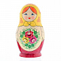 Матрешка "Семеновский узор" 10 мест, фотография 1. Интернет-магазин ЛАВКА ПОДАРКОВ